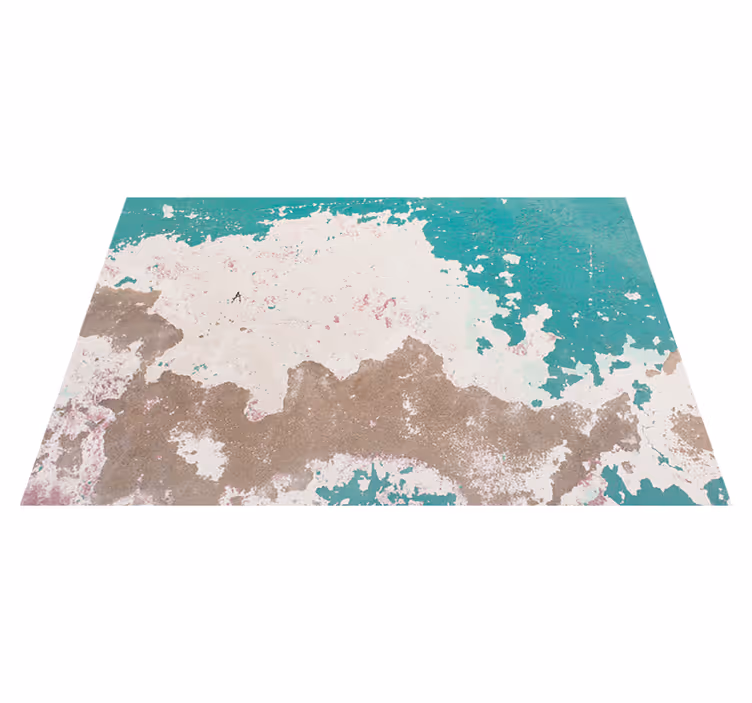 Texture vinyl carpet grunge peeling wall design - TenStickers