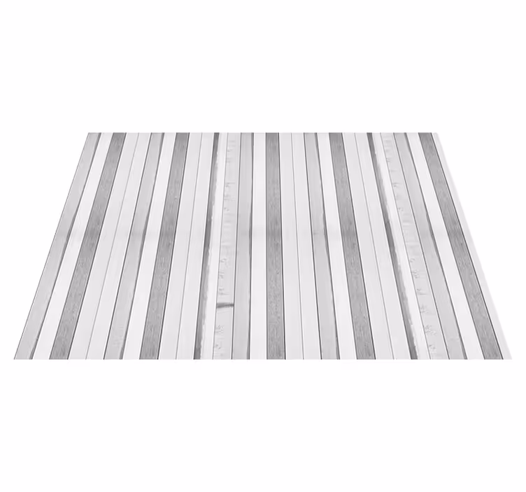 Texture vinyl carpet white weathered planks - TenStickers