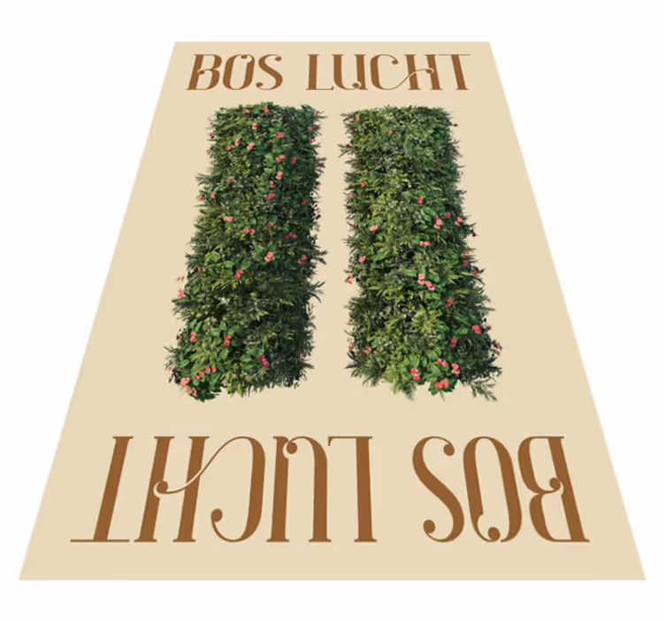 Custom vinyl carpet forest air - TenStickers