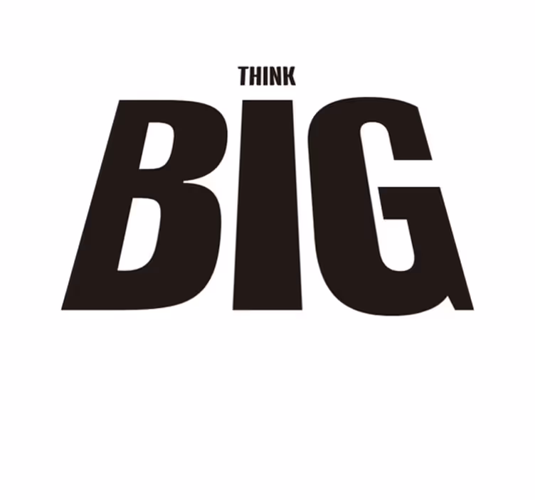Custom vinyl carpet dream big - TenStickers