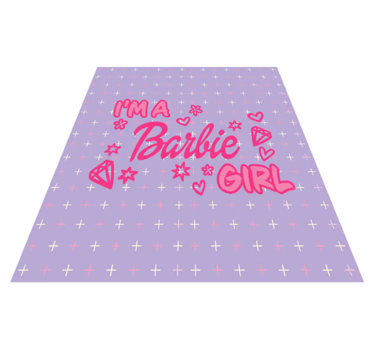 Custom vinyl carpet life in plastic, it's fantastic - TenStickers