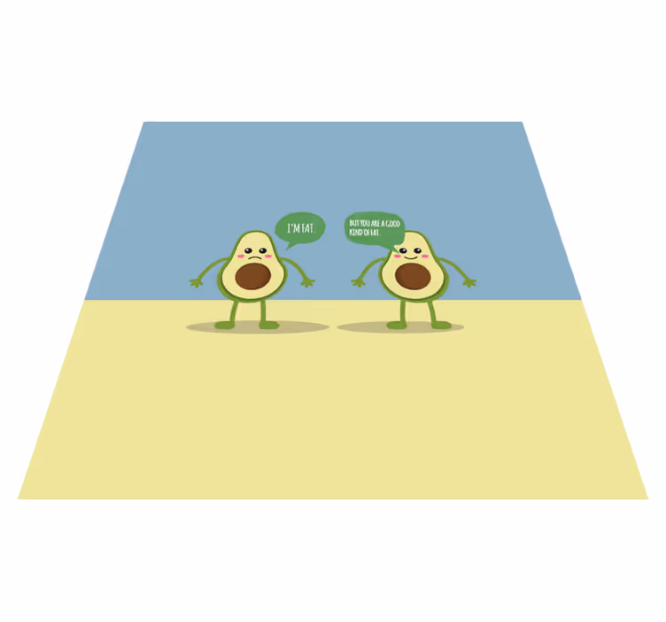 Custom vinyl carpet for a healthy lifestyle - TenStickers