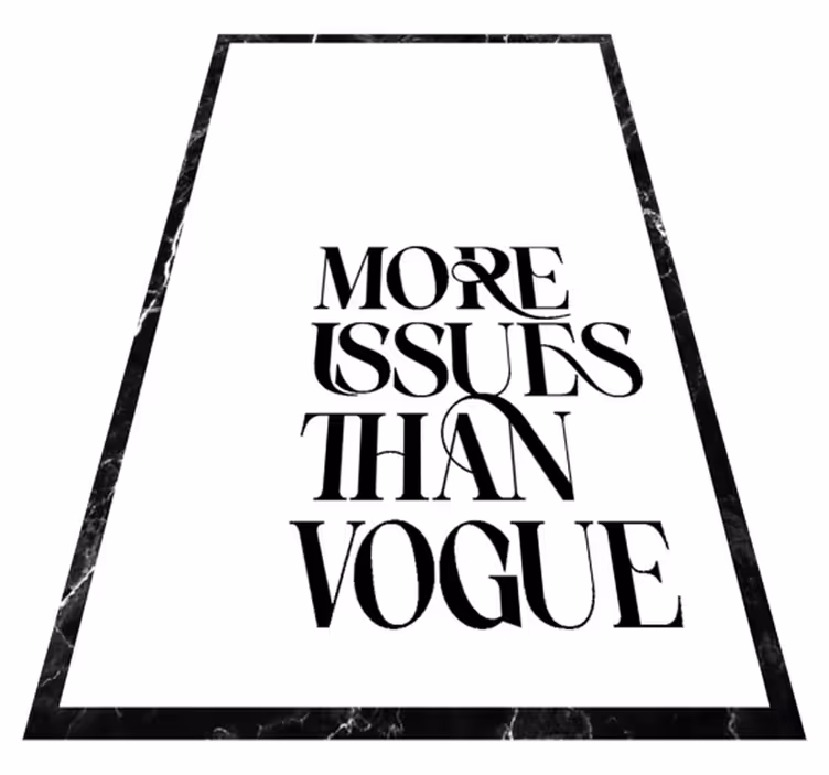 Custom vinyl carpet more problems than style - TenStickers