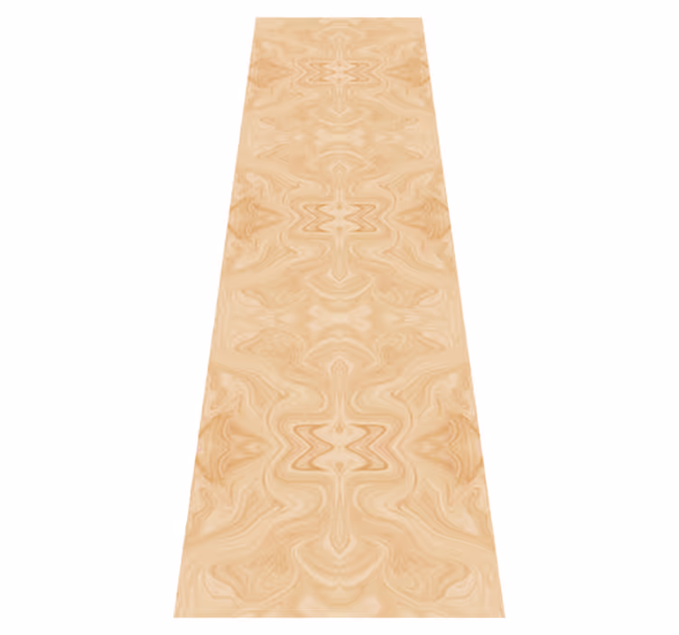 Texture vinyl carpet in beige japandi style - TenStickers