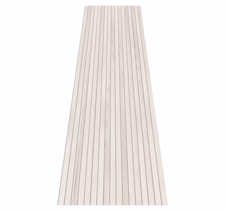 Texture vinyl carpet in raw vertical beige wood - TenStickers