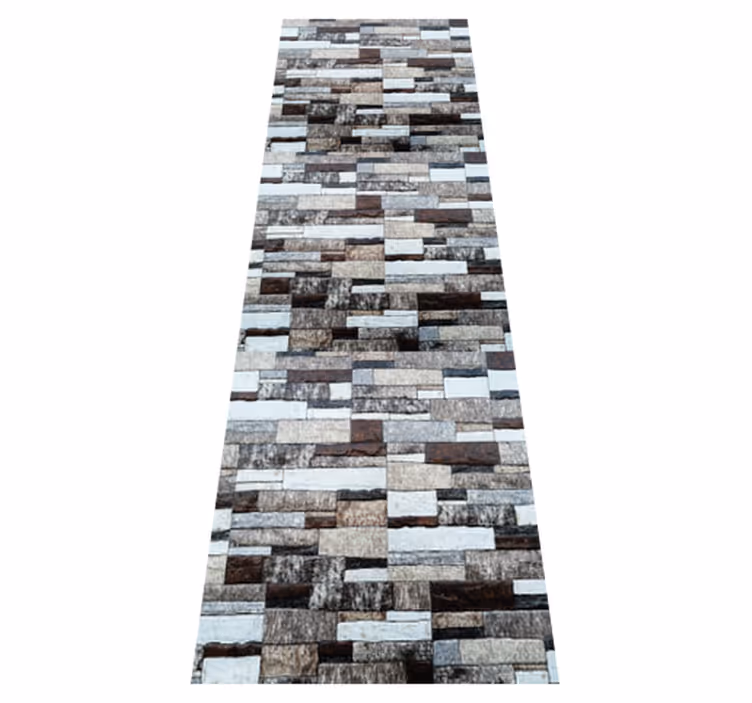 Texture vinyl carpet elegant gray stone look - TenStickers