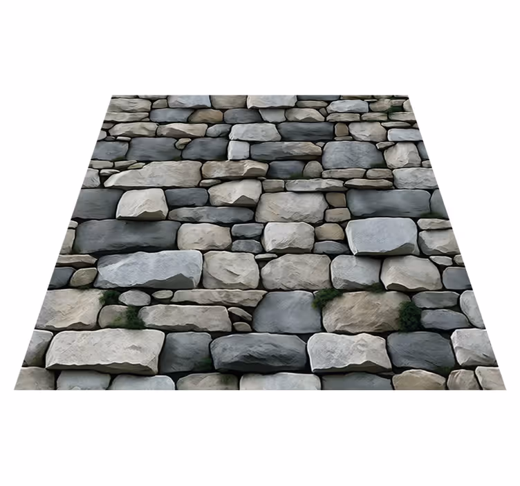 Texture vinyl carpet with realistic design - TenStickers