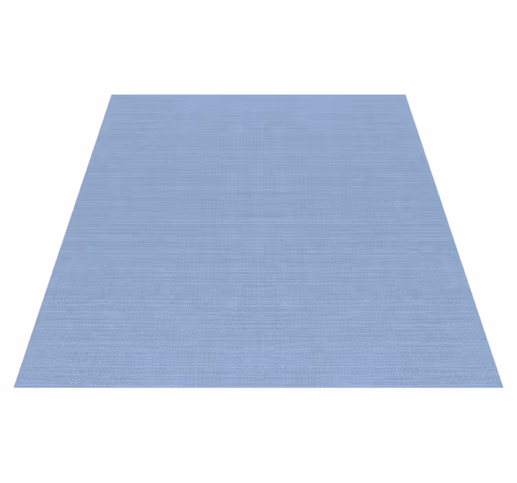 Texture vinyl carpet with thin blue jute design - TenStickers
