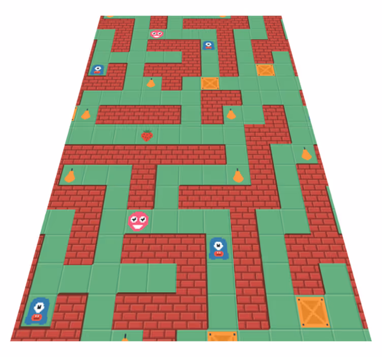 Game vinyl carpet pacifier play mat - TenStickers