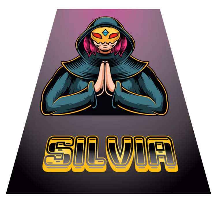 Game vinyl carpet hero of telekinesis - TenStickers