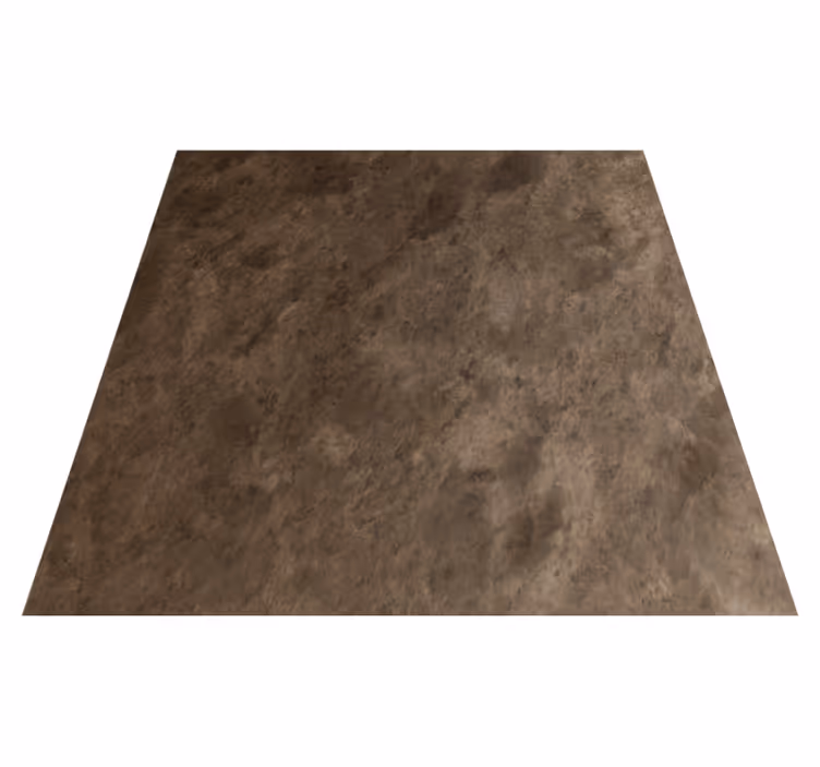Entrance hall vinyl carpet in brown rustic stone pattern - TenStickers