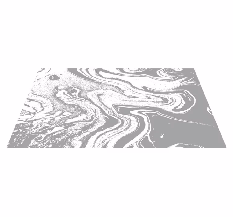 Entrance hall vinyl carpet light grey marble design - TenStickers