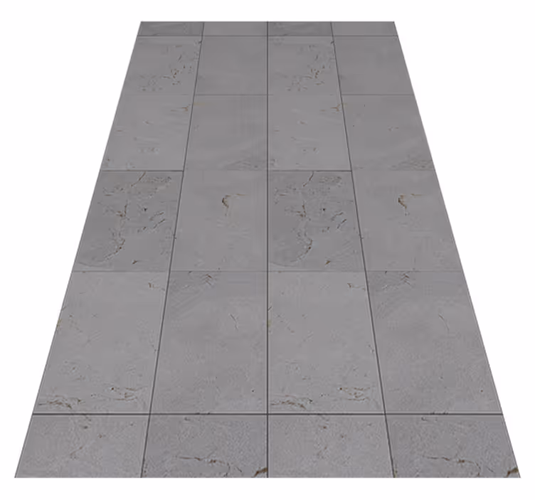Grey vinyl carpet concrete mosaic - TenStickers