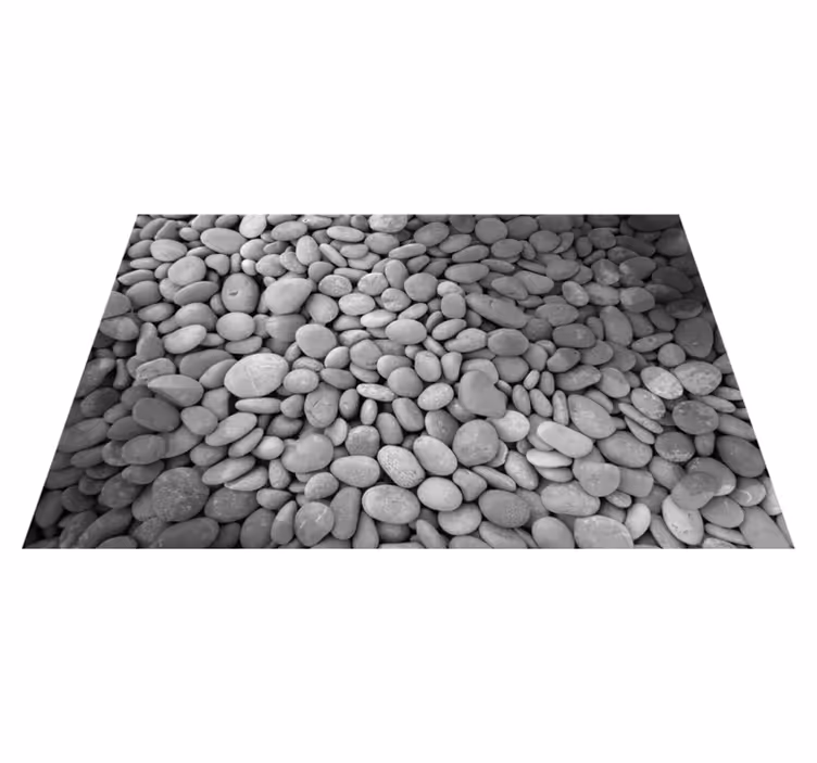 Grey stones grey vinyl carpet - TenStickers