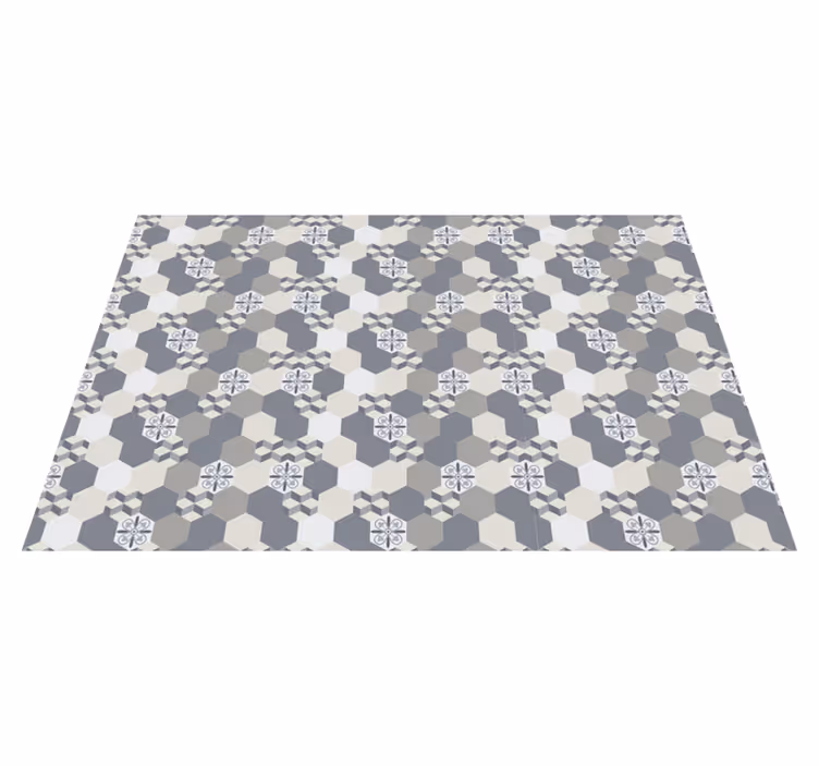Grey vinyl carpet barcelona marengo - TenStickers