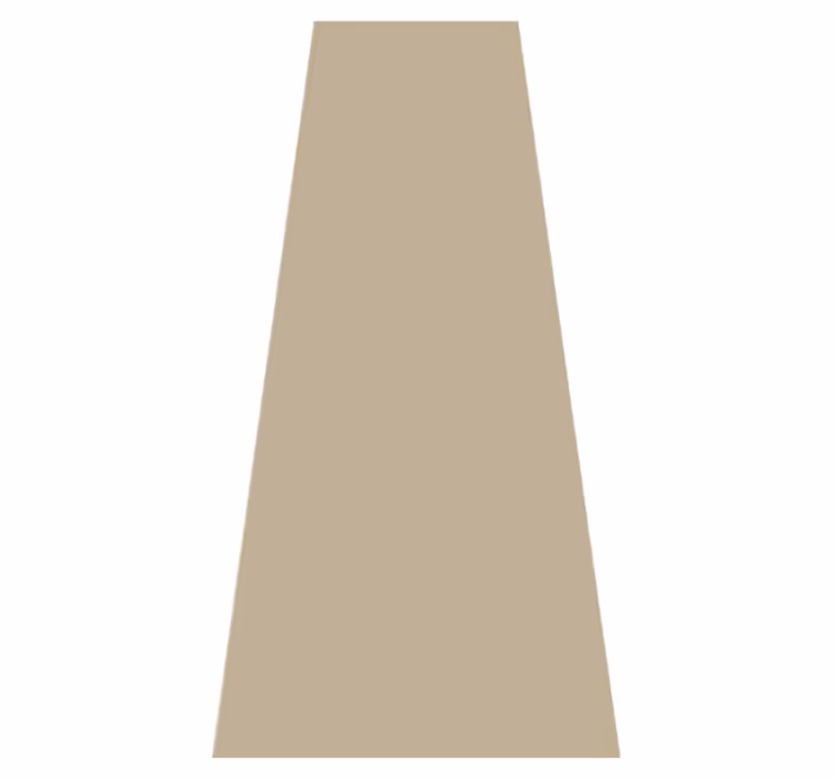 Beige vinyl carpet in a natural hue - TenStickers
