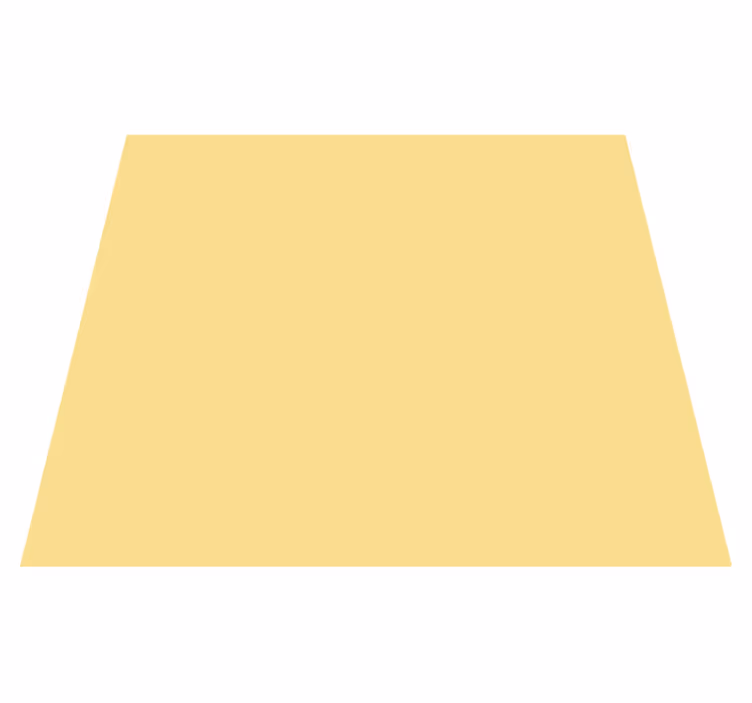 Yellow vinyl carpet in mustard hues - TenStickers