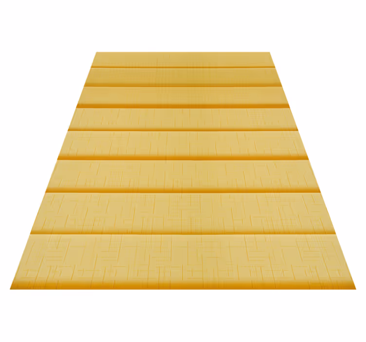 Yellow vinyl carpet fabric look alike - TenStickers