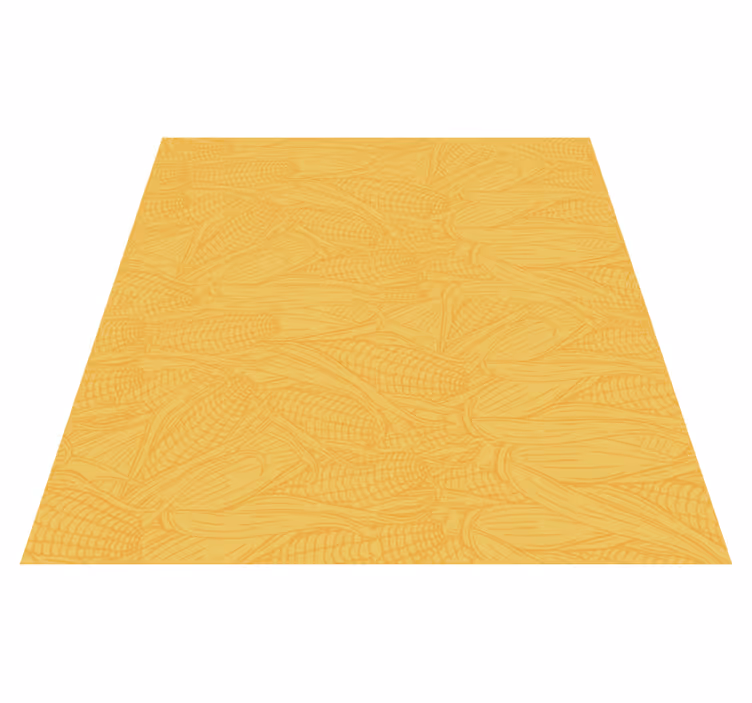 Yellow vinyl carpet corn hues - TenStickers
