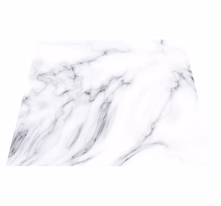 White vinyl carpet marbled swirls elegant simplicity - TenStickers