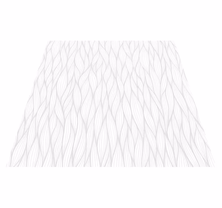 White vinyl carpet with wavy patterns - TenStickers