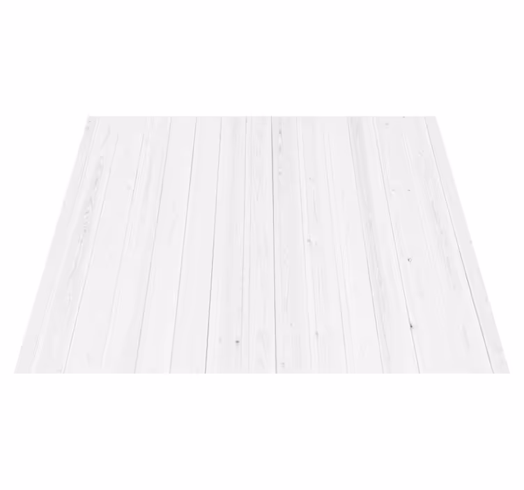 White vinyl carpet in white wooden hamptons style - TenStickers
