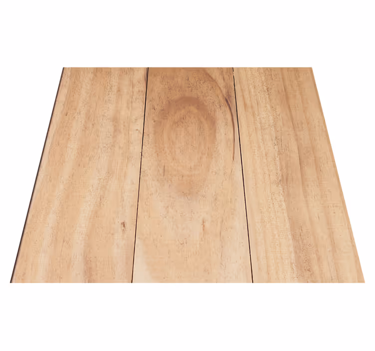 Brown vinyl carpet with clear wood effect wallpaper - TenStickers