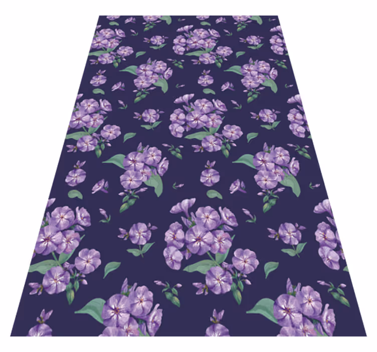 Purple vinyl carpet in violet hue - TenStickers
