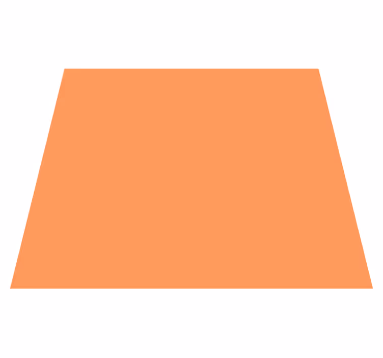 Orange vinyl carpet apricot crush - TenStickers