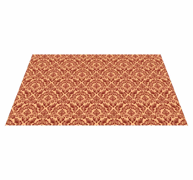 Orange vinyl carpet flock - TenStickers