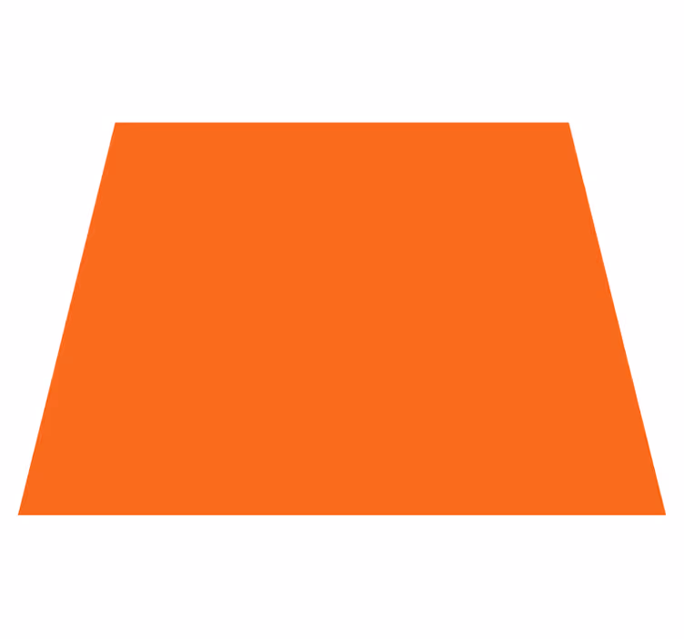 Citrus orange orange vinyl carpet - TenStickers