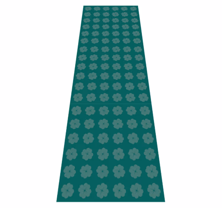 Green vinyl carpet with st. patrick's day design - TenStickers