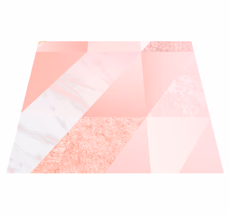 Outdoor vinyl carpet pink marble design - TenStickers