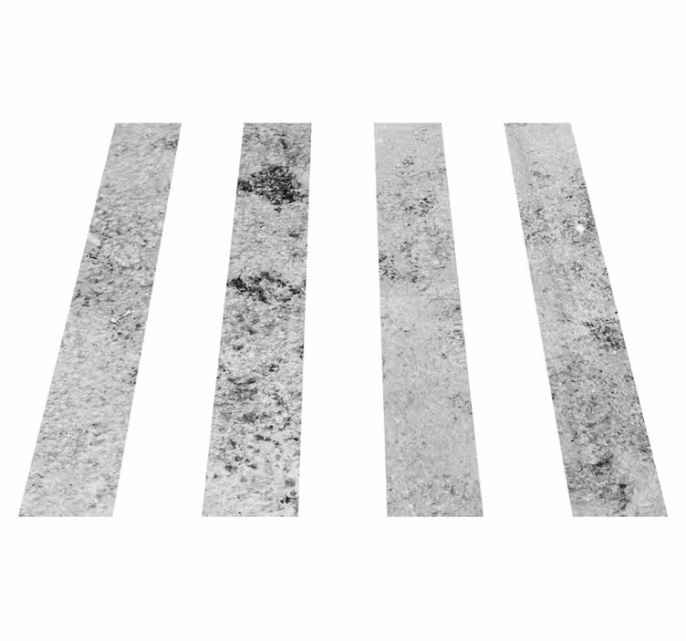 Outdoor vinyl carpet in grey design - TenStickers