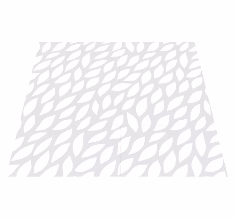 Outdoor vinyl carpet seamless floral design - TenStickers