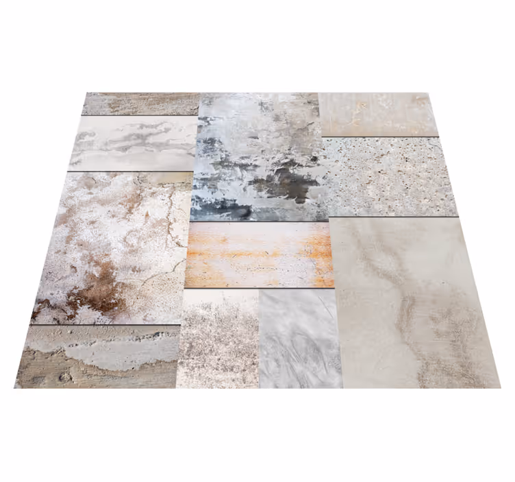 Outdoor vinyl carpet with modern textured finish - TenStickers