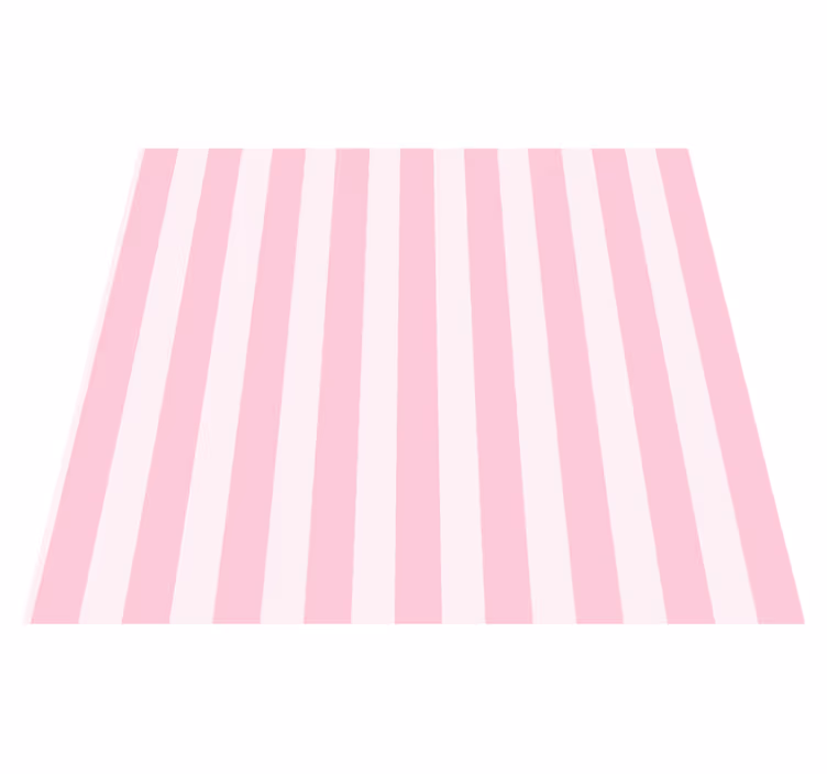 Pink striped interior pink vinyl carpet - TenStickers