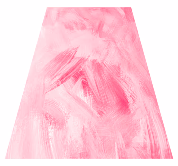 Pink vinyl carpet with dark pink brush strokes - TenStickers