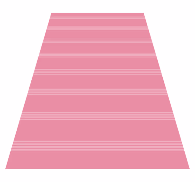 Pink vinyl carpet with light stripes in dark pink - TenStickers