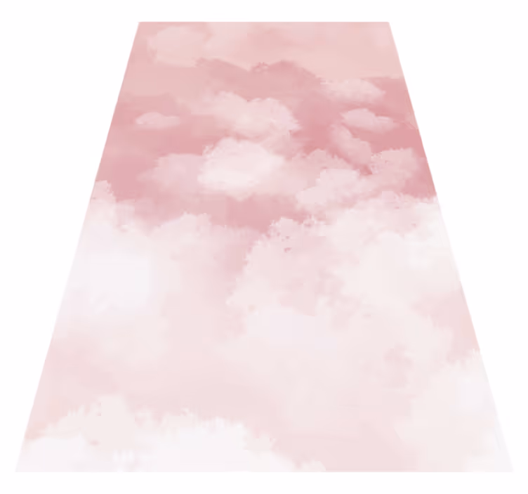 Pink vinyl carpet with realistic texture - TenStickers