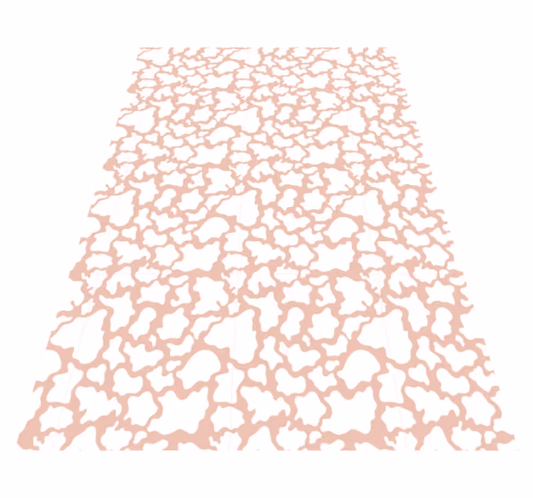 Textured Pink animal print vinyl carpet - TenStickers