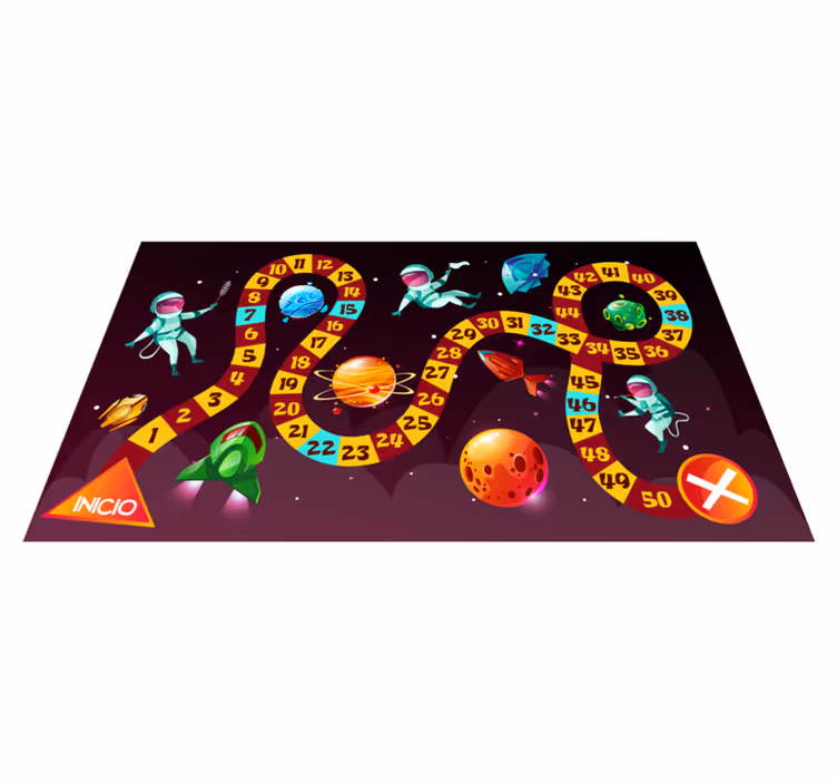 Game vinyl carpet space adventure game - TenStickers