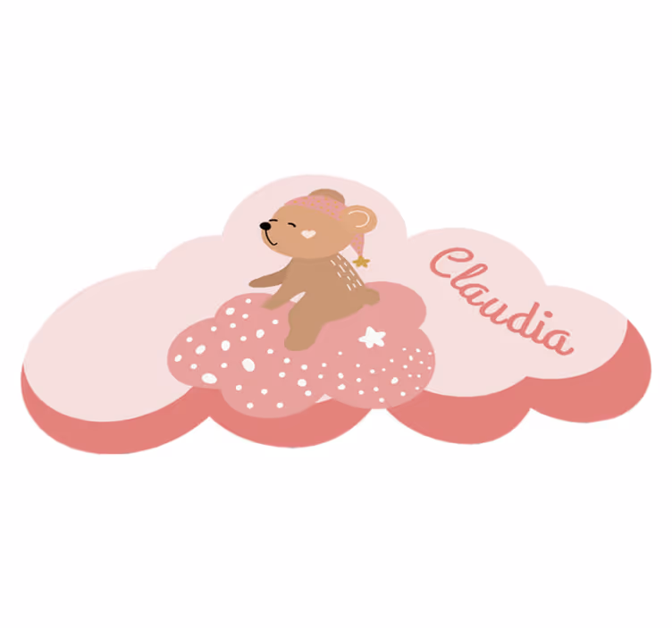 Customizable Cloud custom vinyl carpet - TenStickers