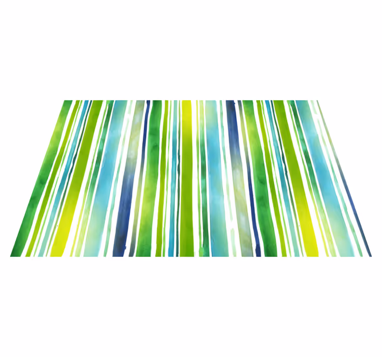 Abstract Striped Motif striped vinyl carpet - TenStickers
