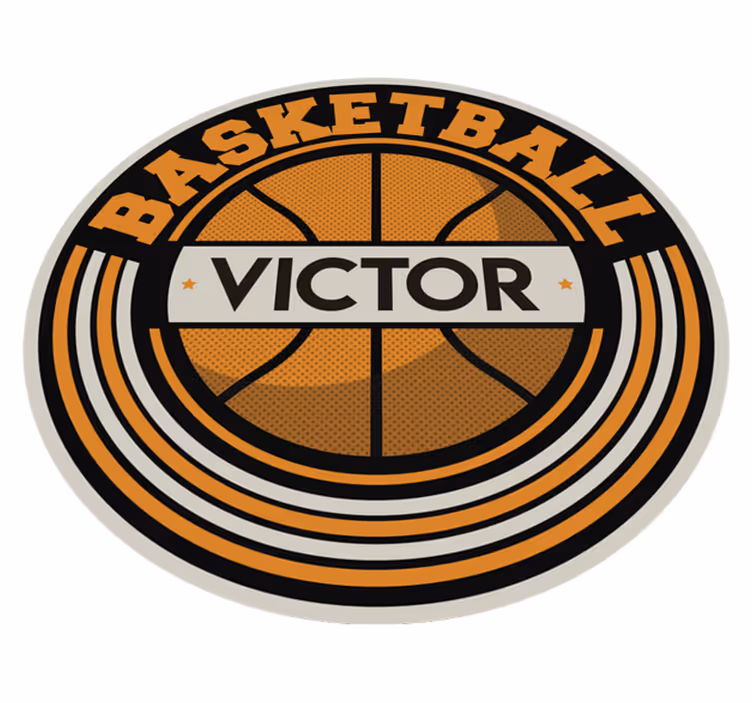 Customized Court custom vinyl carpet - TenStickers