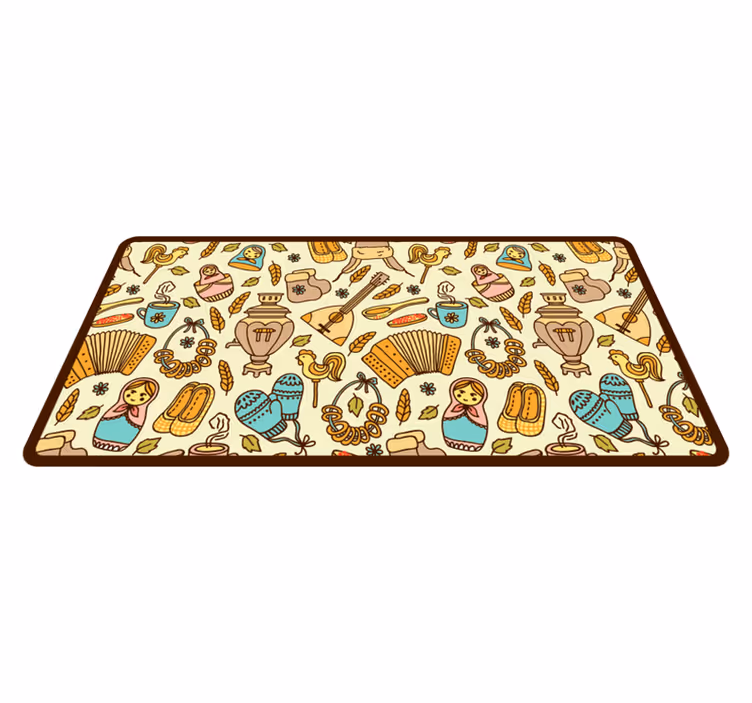Playful Nursery Theme kids vinyl carpet - TenStickers