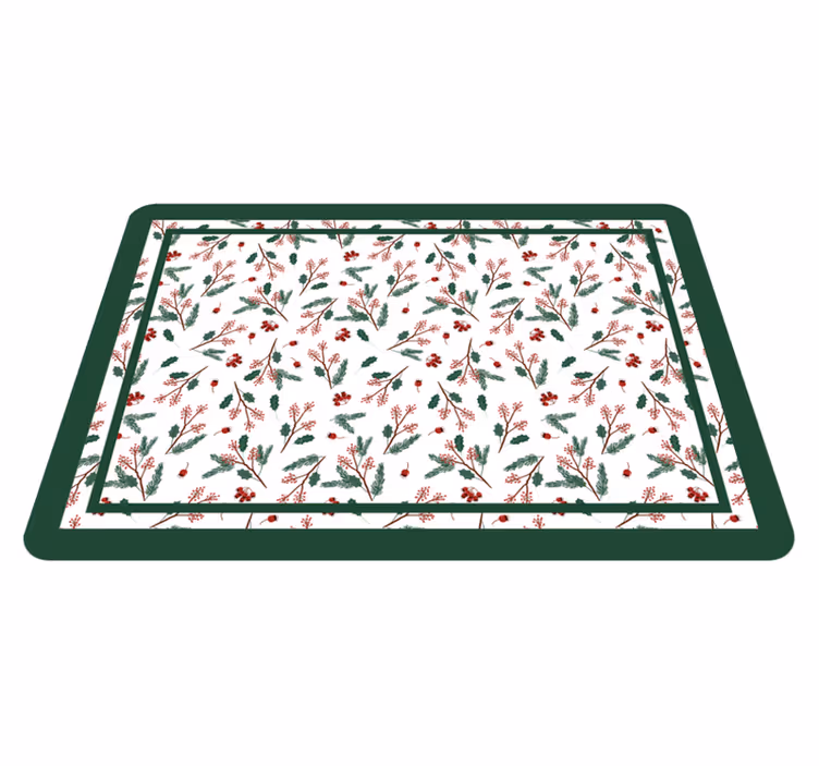 Botanical Garden floral vinyl carpet - TenStickers