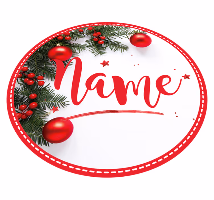 Customizable Festivity custom vinyl carpet - TenStickers