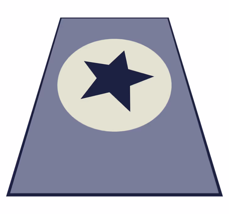 Celestial Centerpiece star vinyl carpet - TenStickers