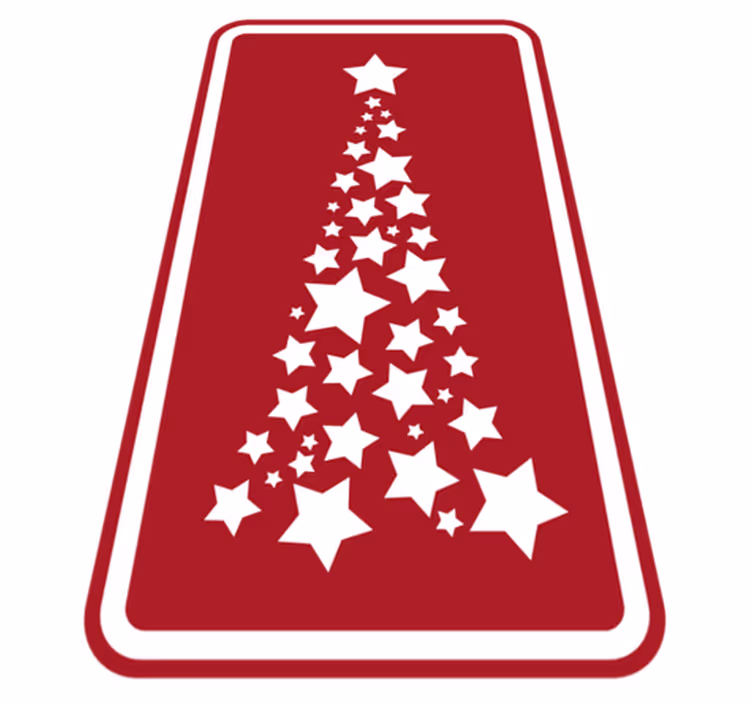 Celestial Waterfall star vinyl carpet - TenStickers